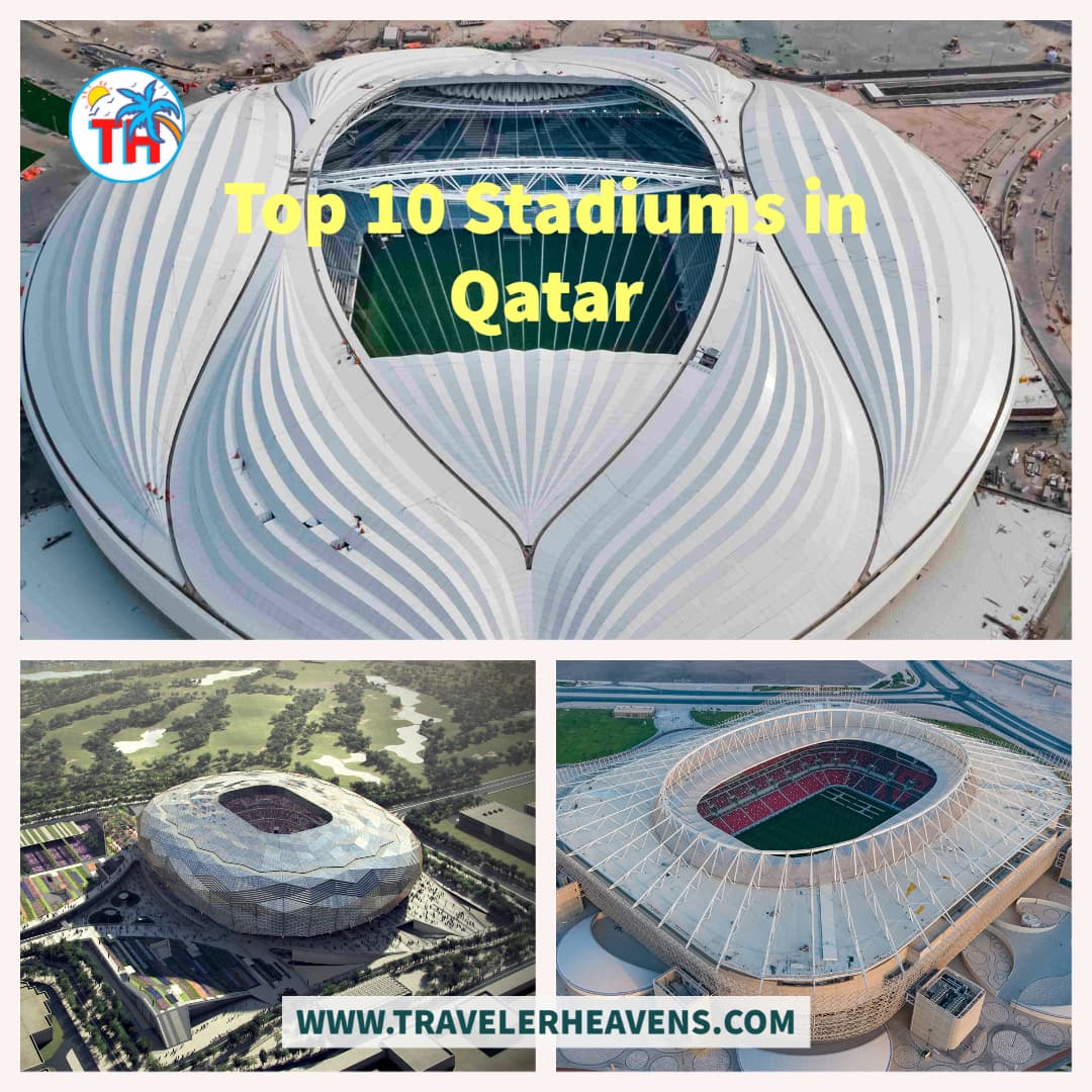 Beautiful Destinations, Qatar, Qatar Stadiums, Qatar Travel Guide, Top 10 Stadiums in Qatar, Travel to Qatar, Visit Qatar