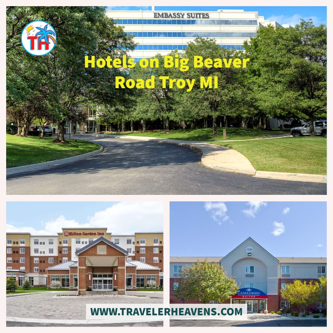 Michigan Travel Guide, Hotels, Hotels on Big Beaver Road Troy MI, Michigan, Travel to Michigan, Visit Big Beaver Road