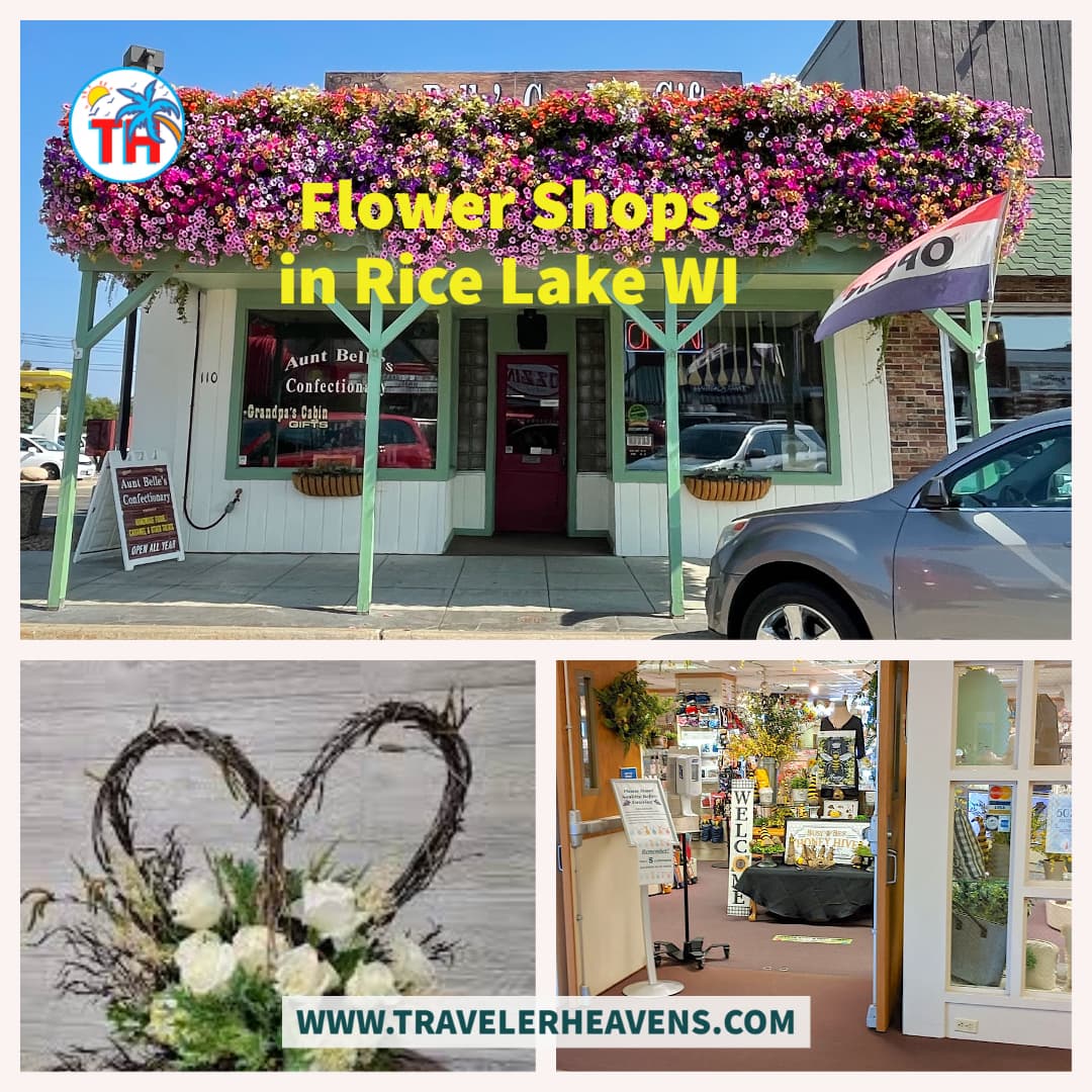 Flower Shops, flower shops in Rice Lake WI, Travel to Rice Lake, Visit Rice Lake, Wisconsin, Wisconsin Travel Guide